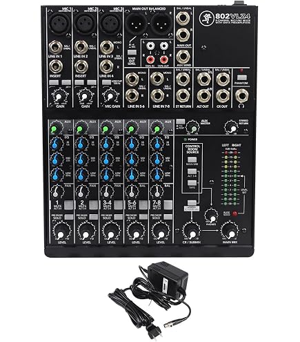Mackie 802-VLZ3 8-Ch. Compact Recording/SR Mixer : Amazon.com.au